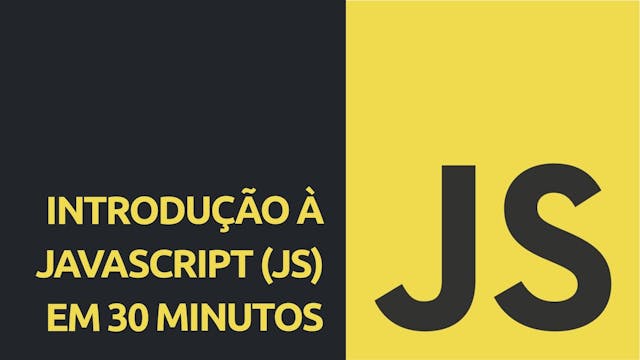 Ilustração do post Vídeo: Introdução à JavaScript (JS) em 30 minutos